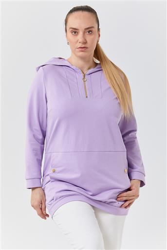 Sweatshirt-Lilac VV-B22-99005-16