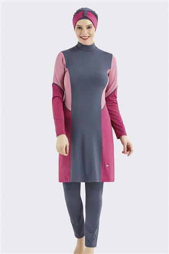 Hijab Swimwear-Anthracite 2051L-50