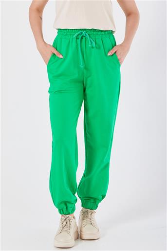 Pants-Benetton Green 410010-R337
