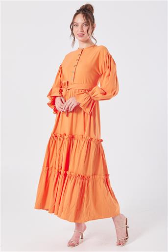Dress-orange HY23234-157