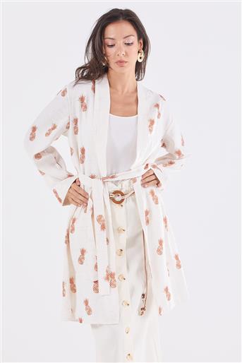 Kimono-Cinnamon Ecru 6405-305