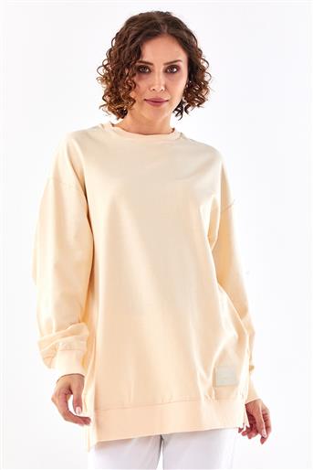 Sweatshirt-Cream 270027-R167