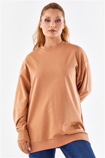 Basic Camel Sweatshirt