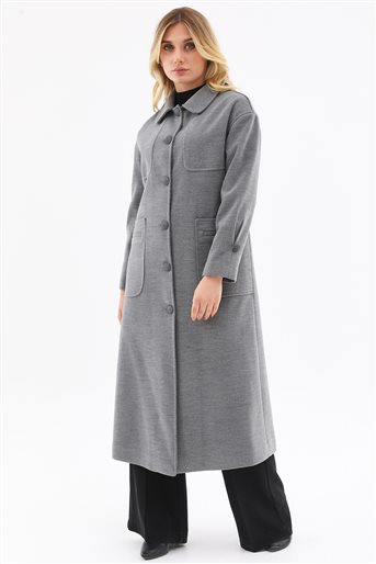 Coat-Gray N6026-04