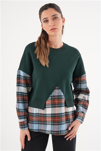 Sweatshirt-Green 31555-21