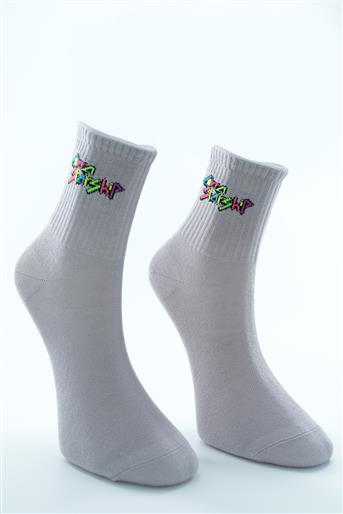 Socks-Gray 1212-04