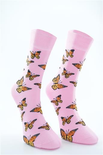 Socks-Pink 2338-42