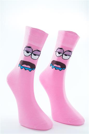 Socks-Pink 0299-42