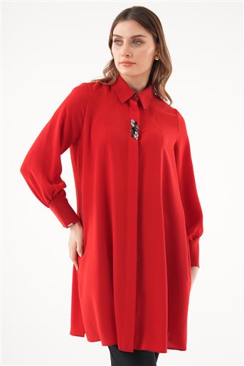 Tunic-Red Z23KB1415-R1143