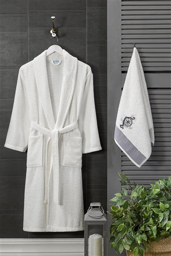 bathrobe-Cream BRN-4-12