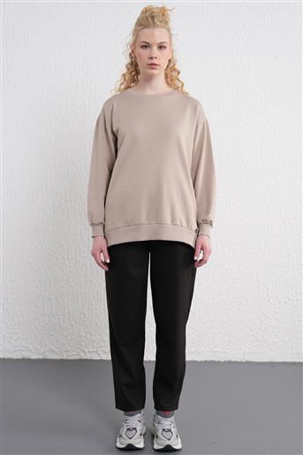 Sweatshirt-Mink KY-B24-70030-47