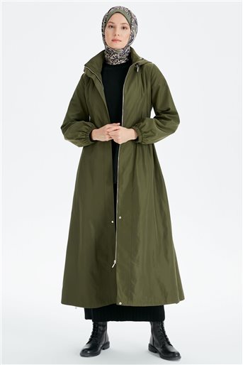 Raincoat-Olive Green 232YG3115TB.01-24