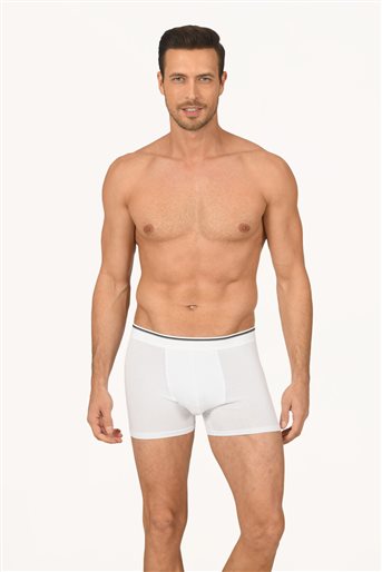 Men's Underwear-White NBB-735-02