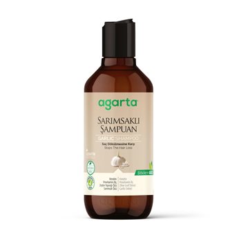 Agarta Doğal Sarımsaklı Şampuan 400 Ml.-Standart AGT-004