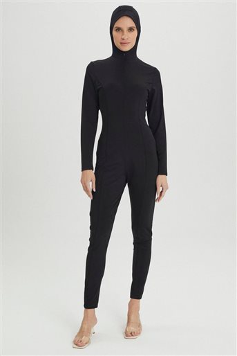 Hijab Swimwear-Black Z23YB0019-R1210