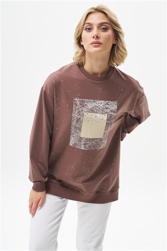 Sweatshirt-Brown 270106-R150