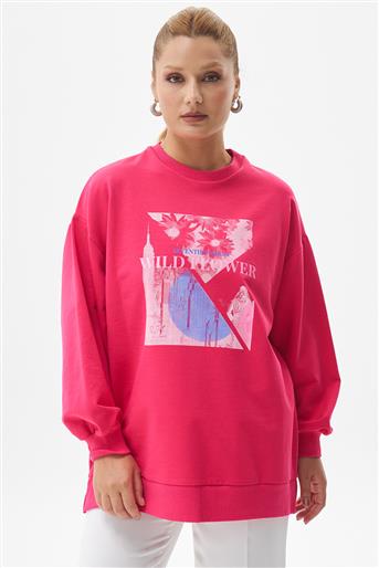 Sweatshirt-Fuchsia 270069-R091