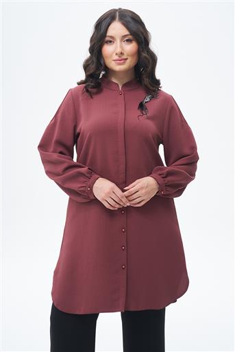 Tunic-Chestnut KA-A23-21102-312