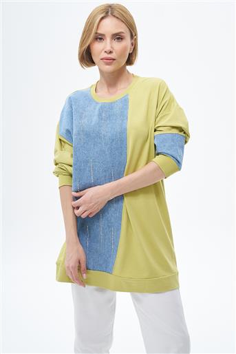 Tunic-Oil Green E-2008-109