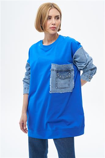 Tunic-İndigo E-2015-83