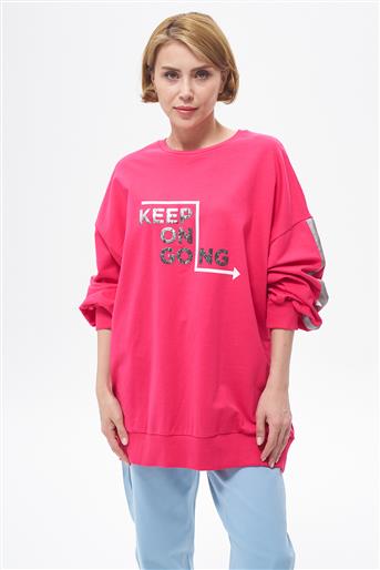 Sweatshirt-Fuchsia 270041-R091