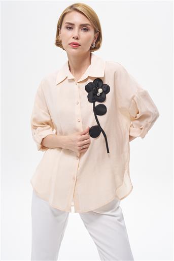 Shirt-Beige 1003410-018