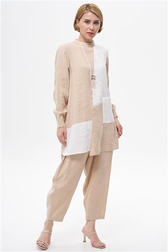 Suit-Ecru-Beige 2163-428