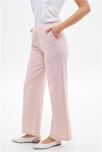 Pants-Ecru Pink EMR-2100-309