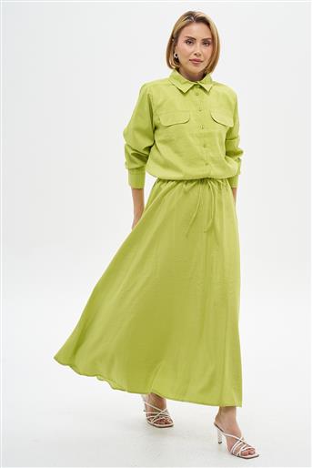 Suit-Oil Green my-8966-109