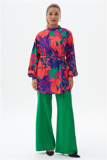 Suit-Green Fuchsia 1858-499