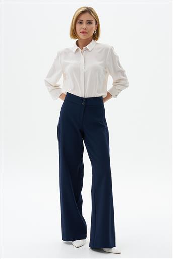 Pants-Navy Blue P5196-17