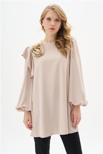 Tunic-Beige T-1478-R1041