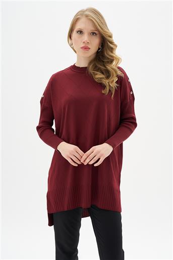 Triko Tunik-Bordo 24KTD407-1474