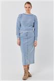 Knitwear-Blue 23AWM10101T-70