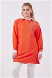 Sweatshirt-Orange E-3125-37