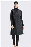 Hijab Swimwear-Black 4124A-01