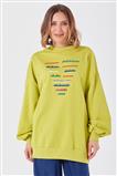 Sweatshirt-Pistachio Green 270018-R090