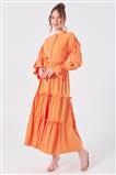 Dress-orange HY23234-157