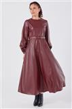 Dress-Claret Red KA-A22-23096-26
