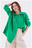 YZ-6281-143 قميص-بينيتون الأخضر