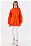Oversize Basic Oranj Sweatshirt