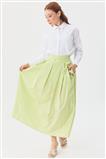 Skirt-Pistachio Green KA-B23-12034-586