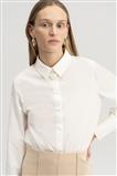 Çıtçıtlı Gömlek Body-Beyaz 23F1E008-100