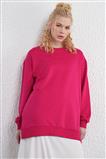 Sweatshirt-Fuchsia KY-B24-70030-04