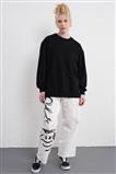 Sweatshirt-Black KY-B24-70030-12