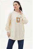 Sweatshirt-Light Beige 32314-043