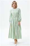 Dress-Ecru Green KYL-1740-306