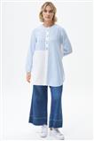 Tunic-Blue-white WEN-2211-424