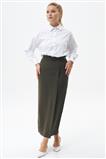 Skirt-Olive Green 420047-R108