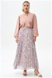 Skirt-Beige 420027-R039